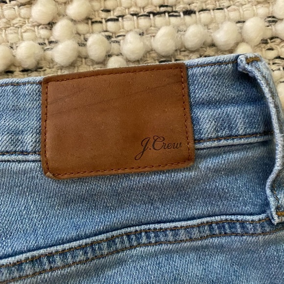 {j.crew} Slim Boyfriend High Rise Light Wash Jeans - Picture 9 of 10